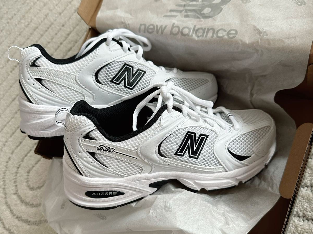 New Balance 530 White Black