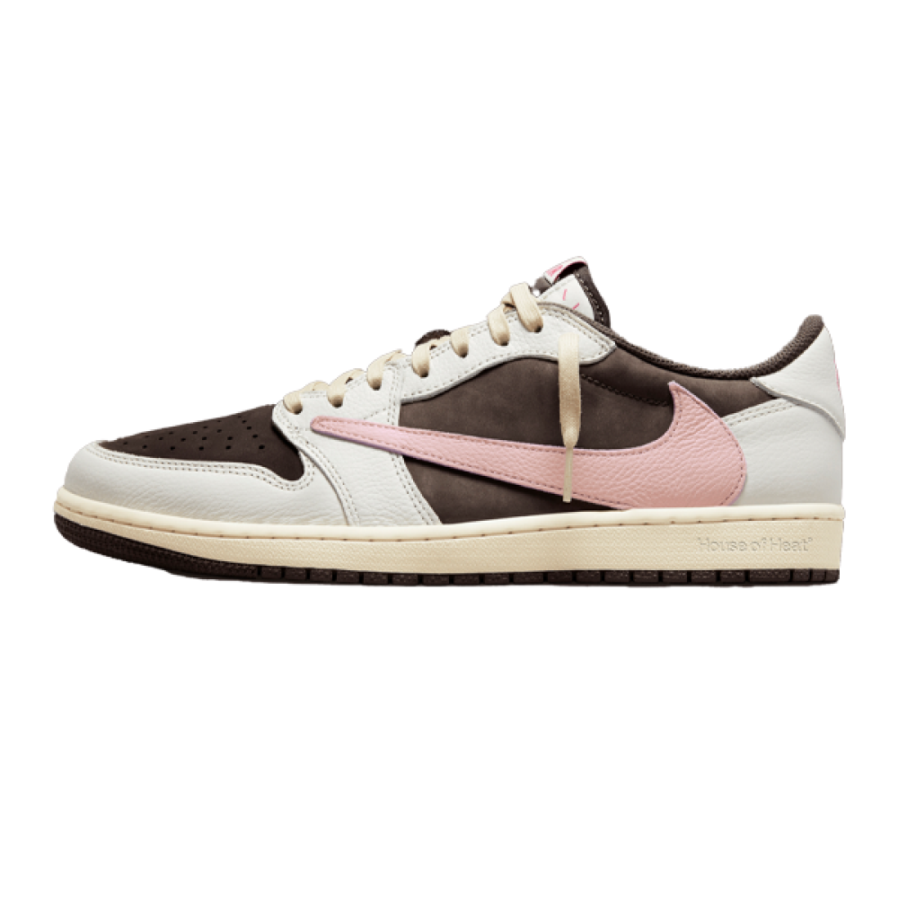 Nike Air Jordan 1 Low Travis Scott Brown Pink