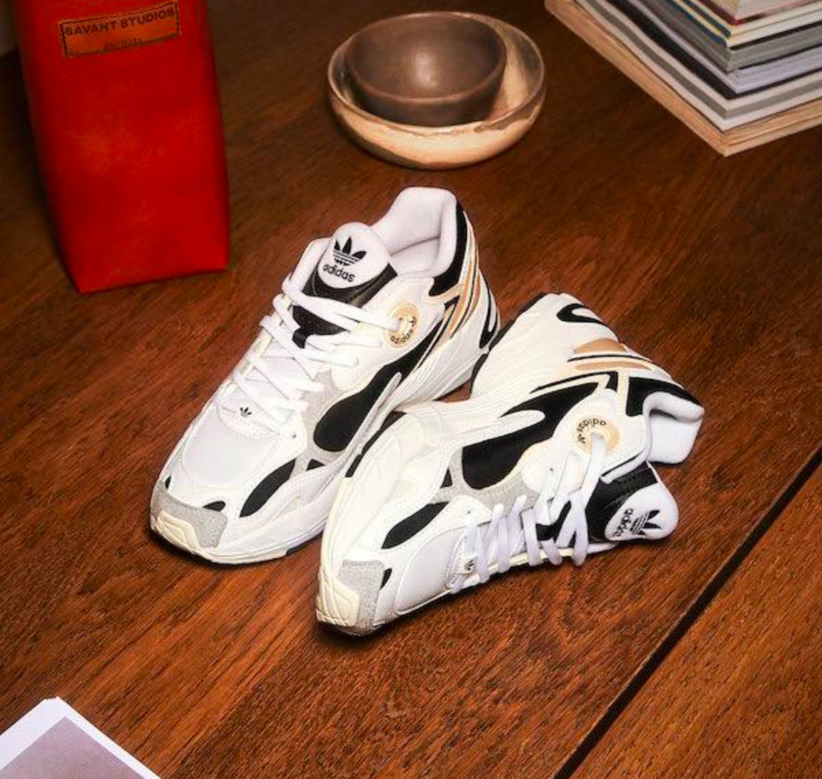 Adidas Astir White Black