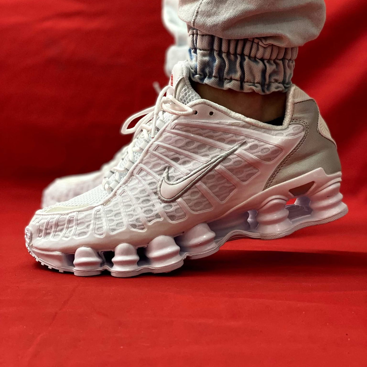 Nike Shox Triple White