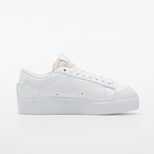 Nike White Blazer Low Platform