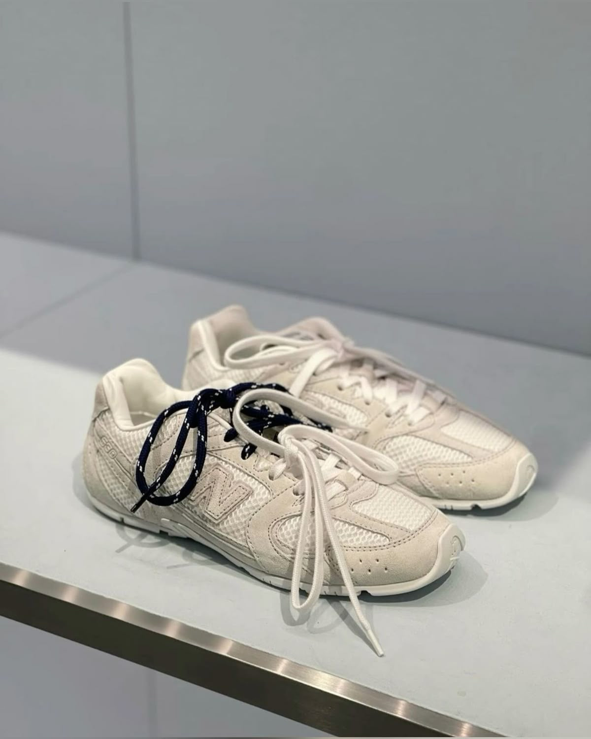 New Balance x Miu Miu 530 SL Suede White
