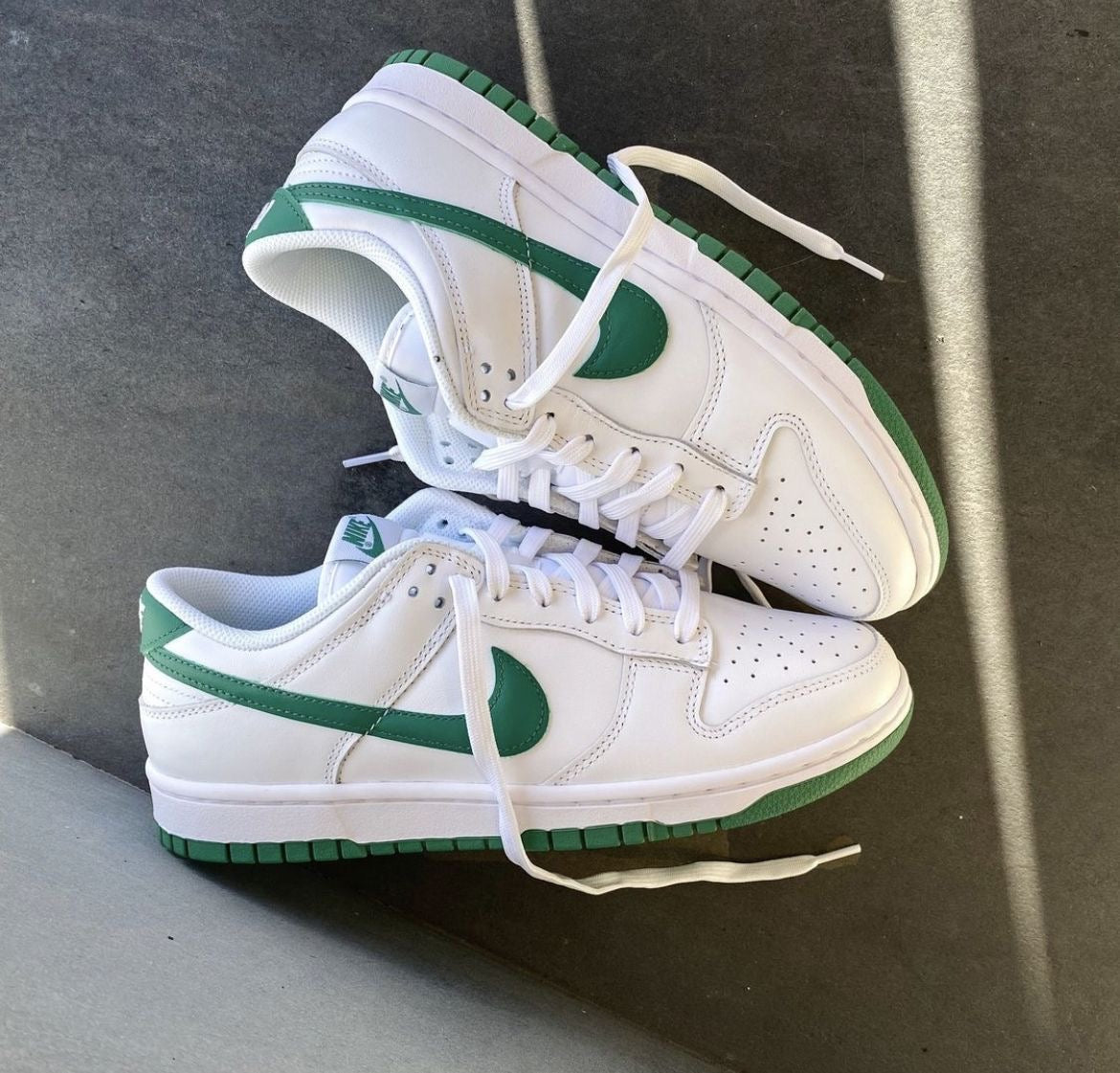 Nike Dunk Low White Green