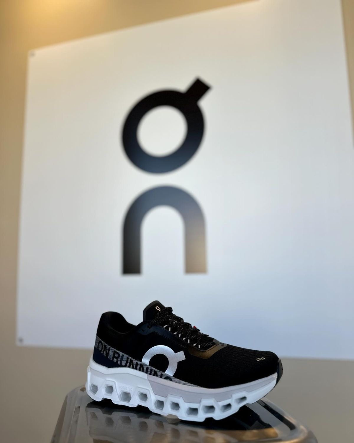 On Running Cloud Monster Black White