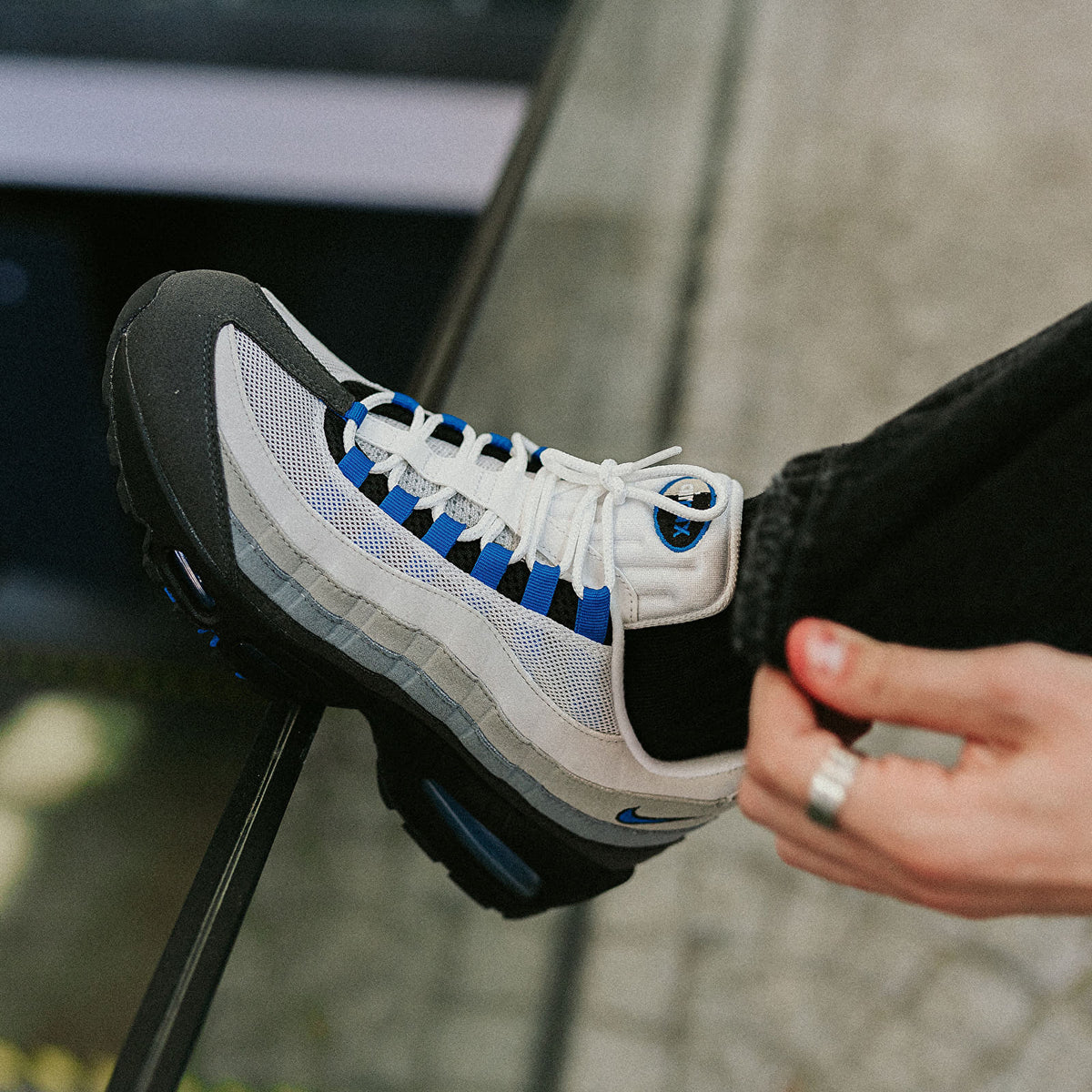 Nike Air Max 95 Black Grey Blue