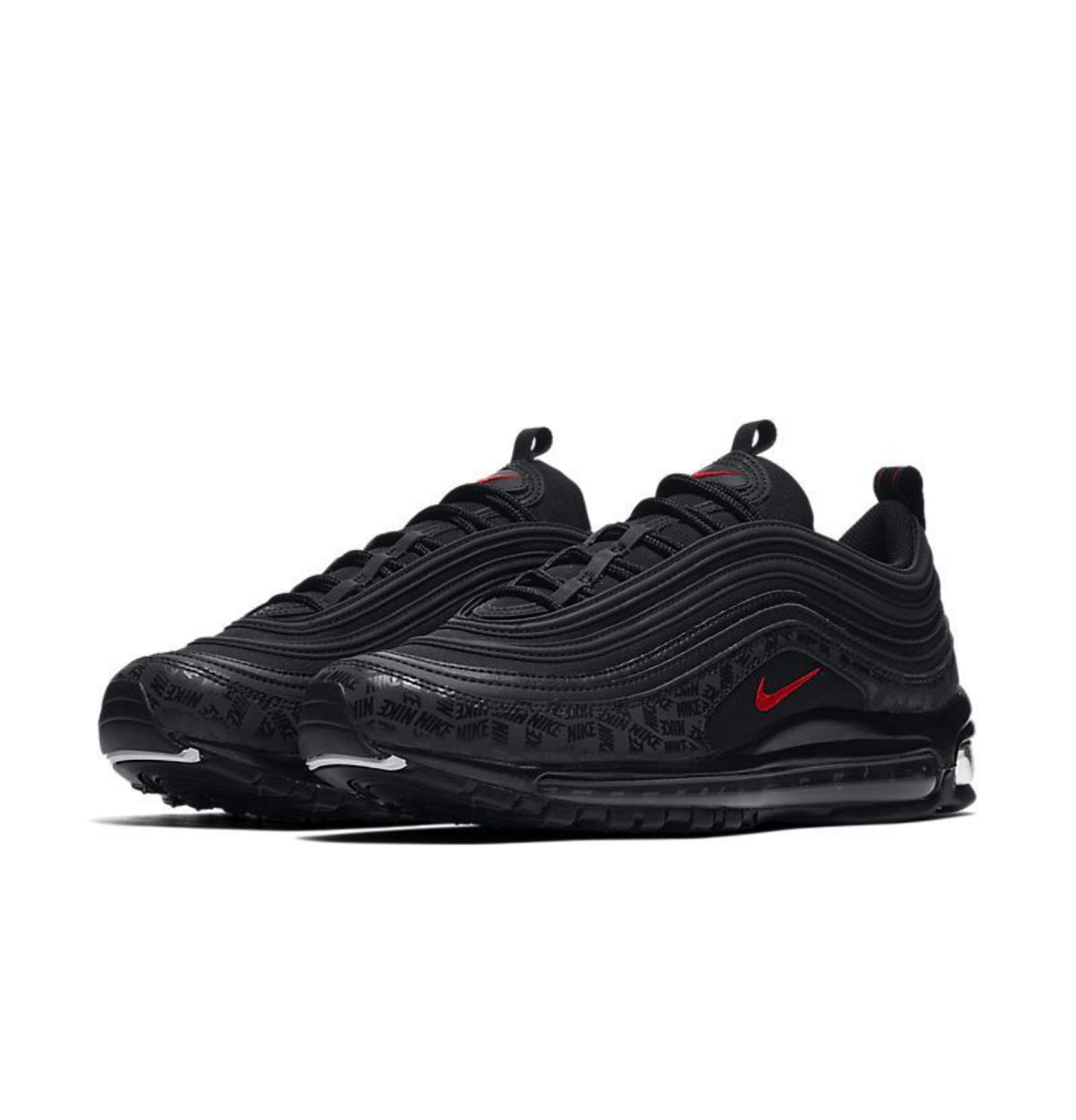 Nike Air Max 97 Black Red Reflective
