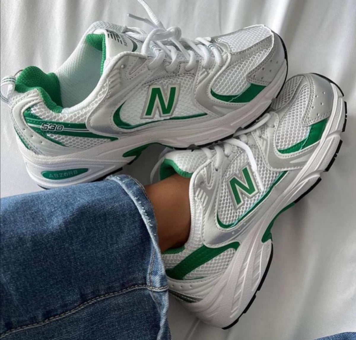 New Balance 530 White Green