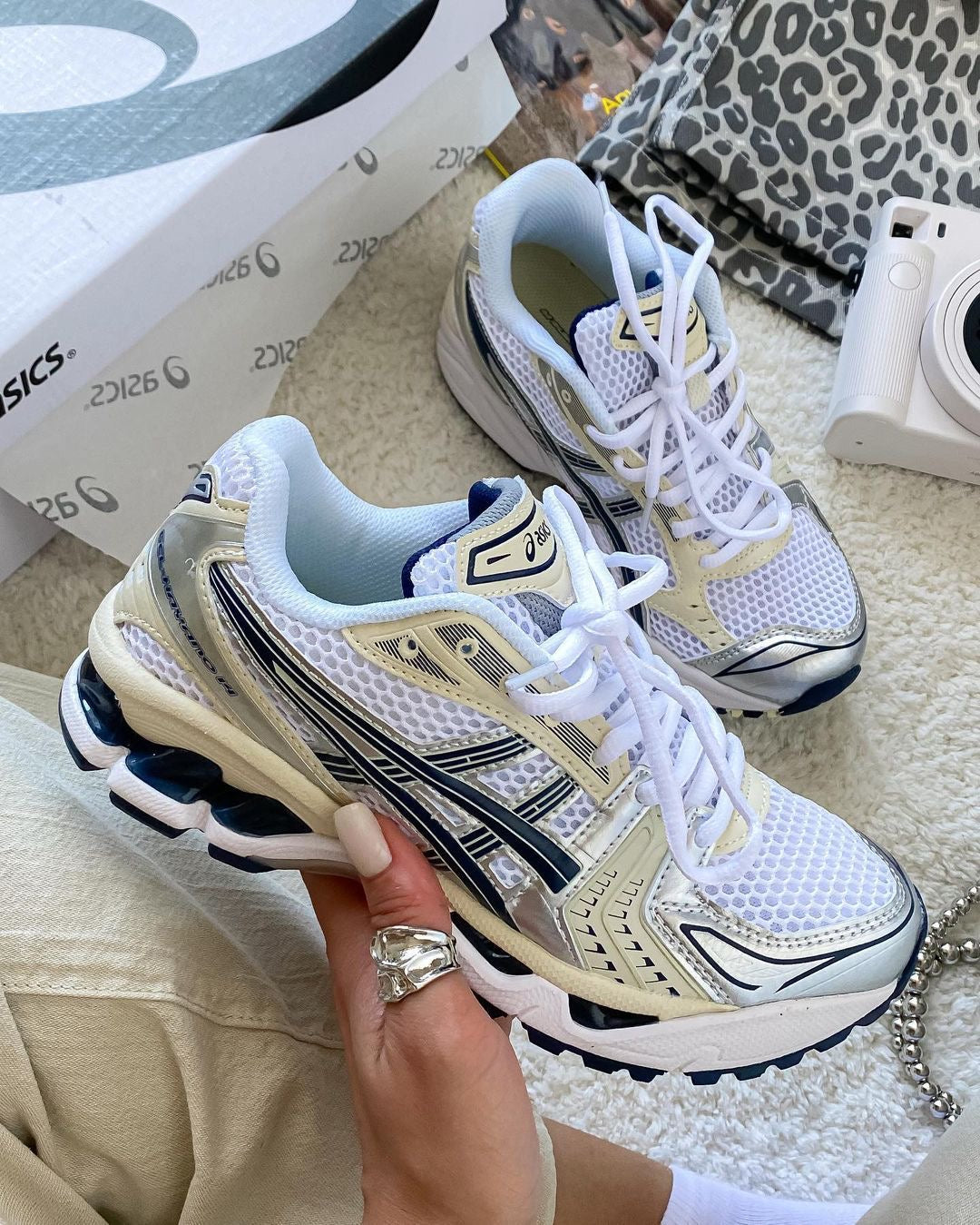 ASICS GEL Kayano 14 White Midnight