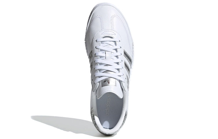 Adidas Samba Double White Silver Glitter