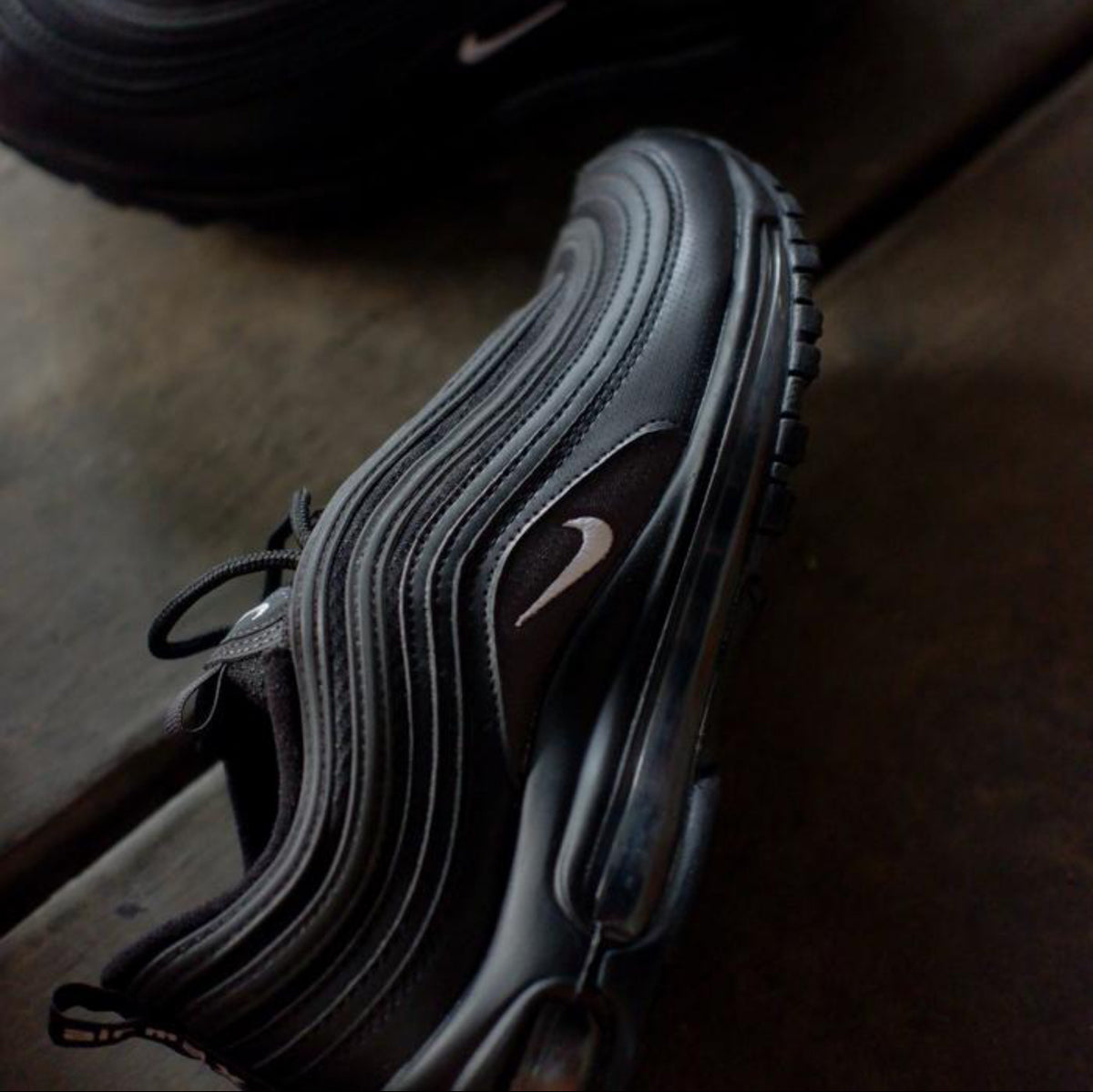Nike Air Max 97 Black White Terry
