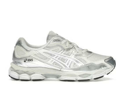 ASICS GEL NYC Cream Pure Silver Colorway
