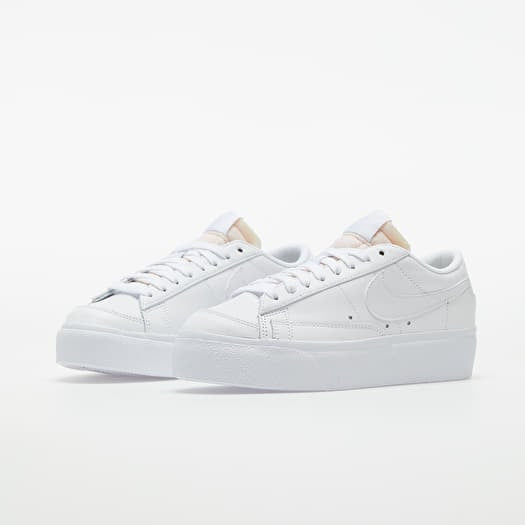 Nike White Blazer Low Platform