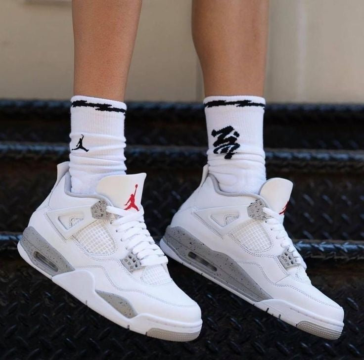 Nike Air Jordan 4 Oreo White