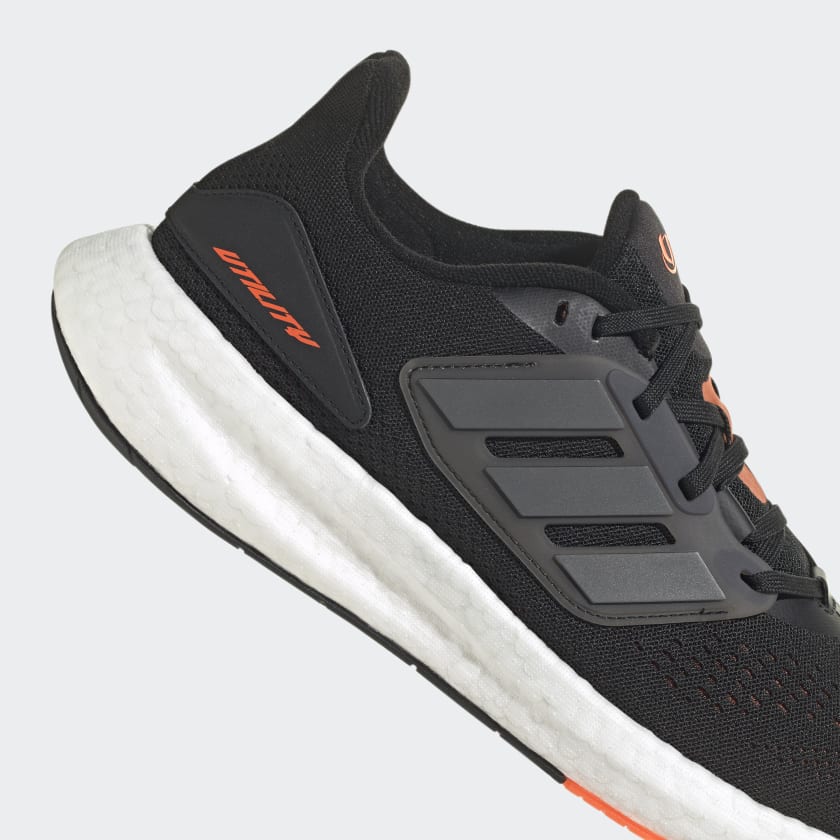 Adidas Ultraboost Black White Orange