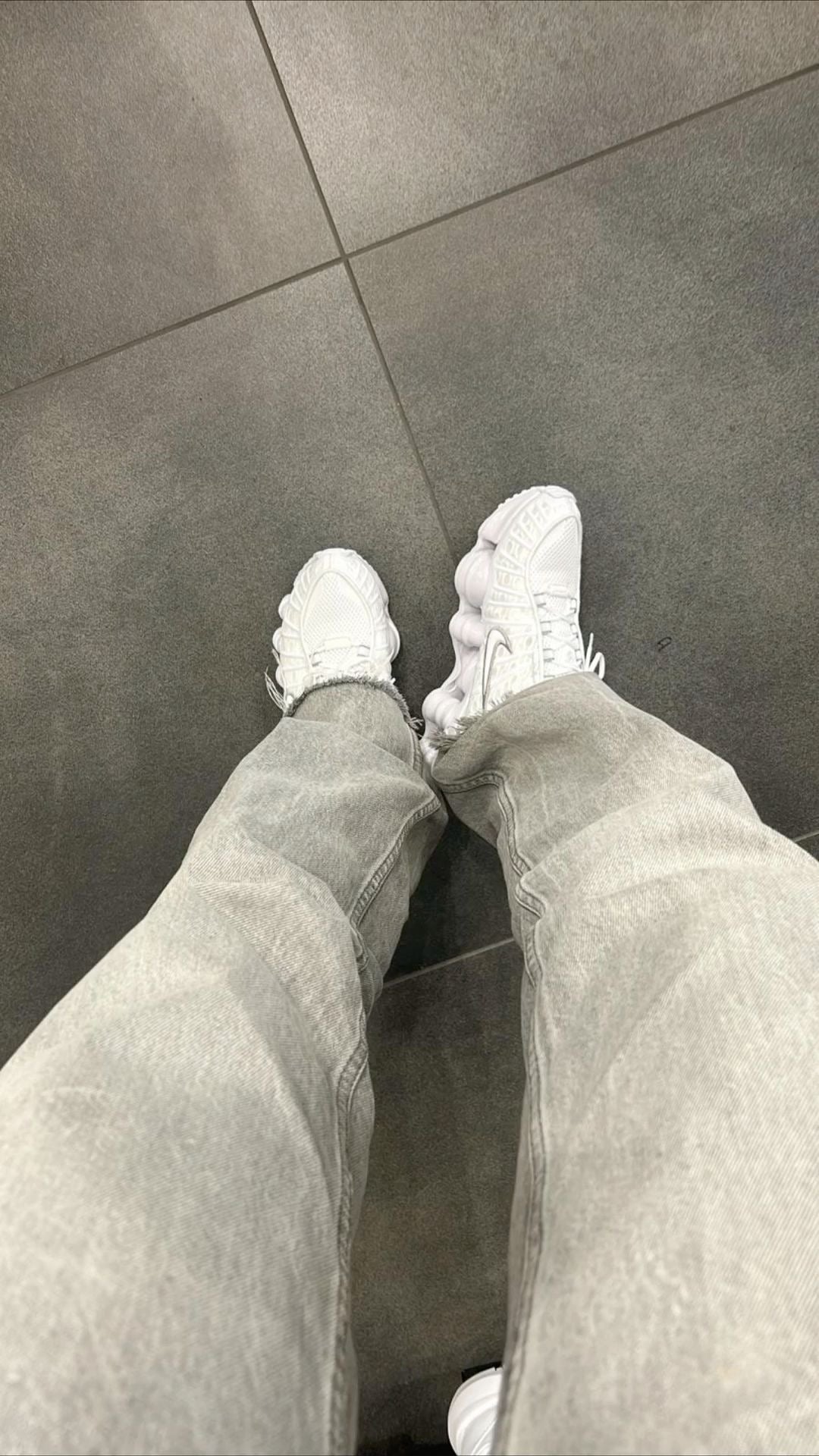 Nike Shox Triple White