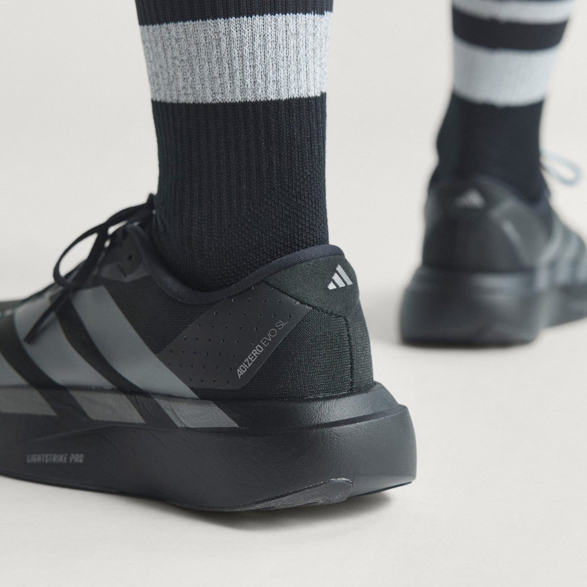Adidas Adizero Evo SL Shoes Black Silver