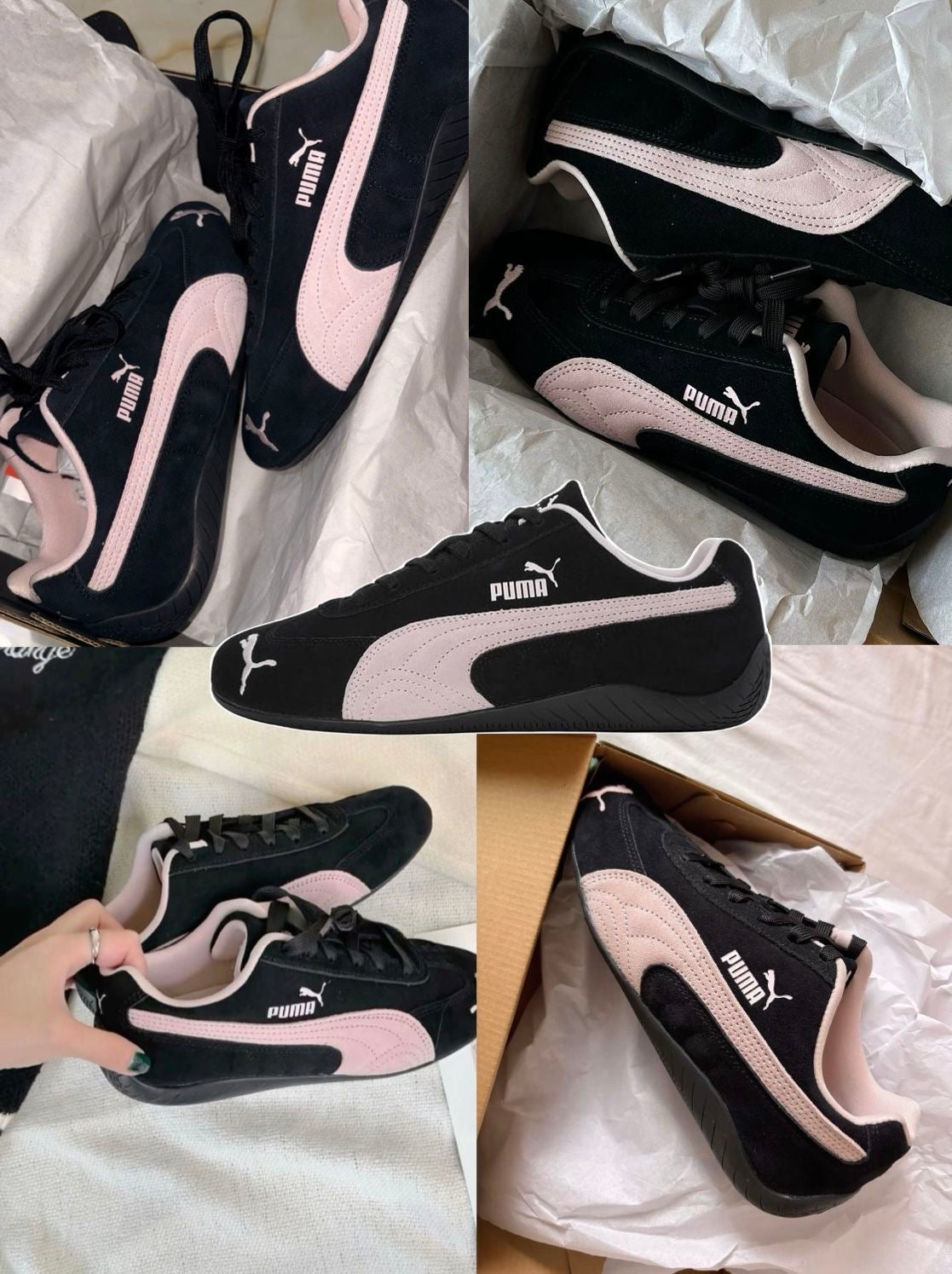 Puma Speedcat Black Mauve Mist