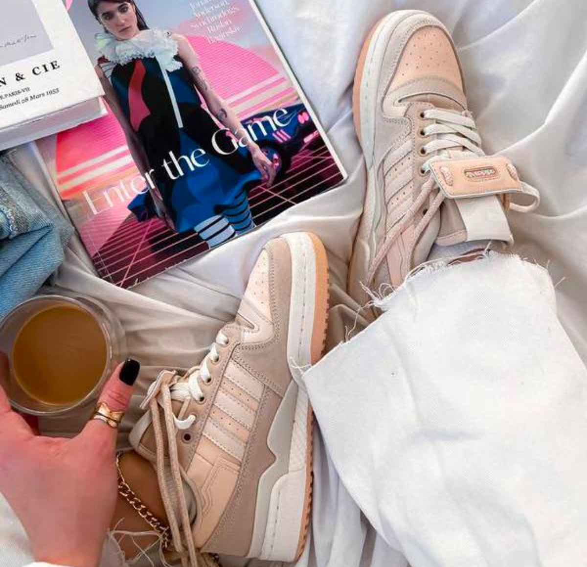 Adidas Forum Low White Beige