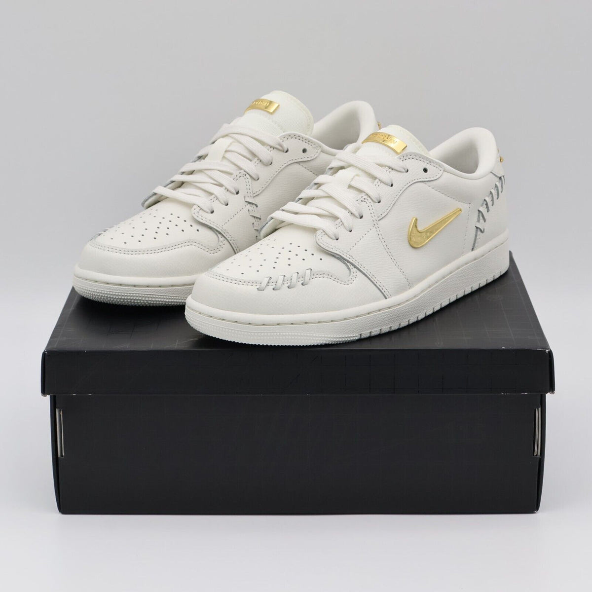 Nike Air Jordan 1 Low White Gold