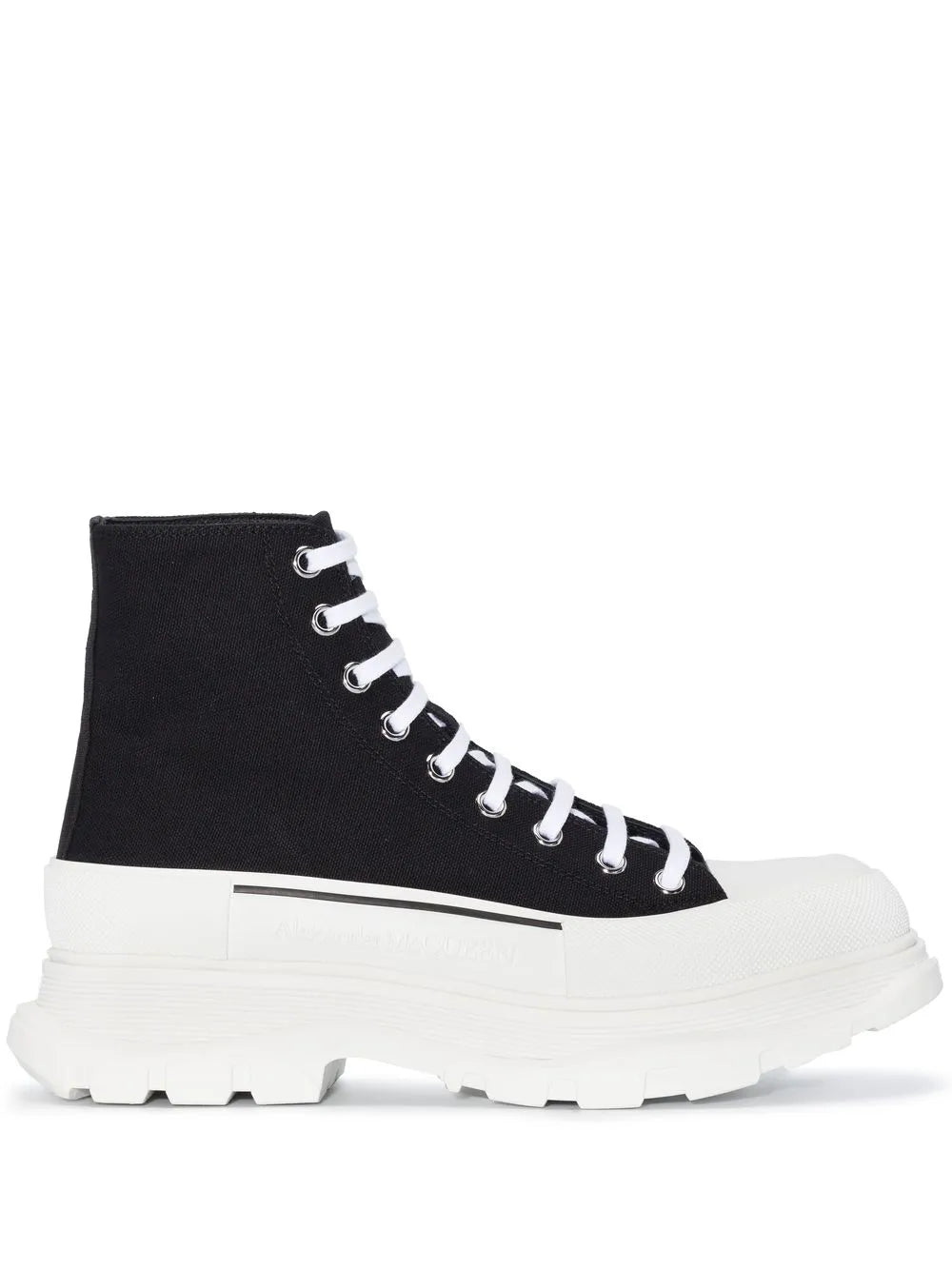 Alexander McQueen Tread Slick Sneakers in Black