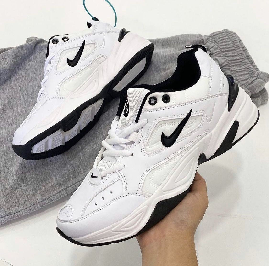 Nike Tekno M2K White and Black