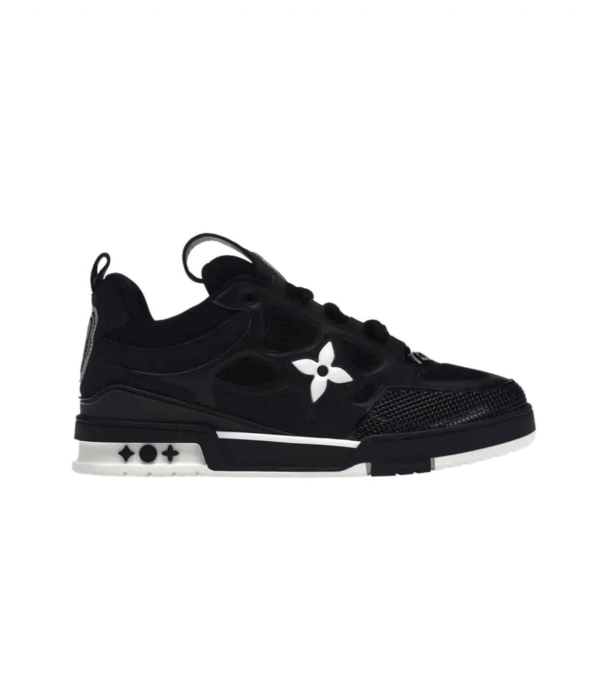 Louis Vuitton Skate Sneaker in Black White