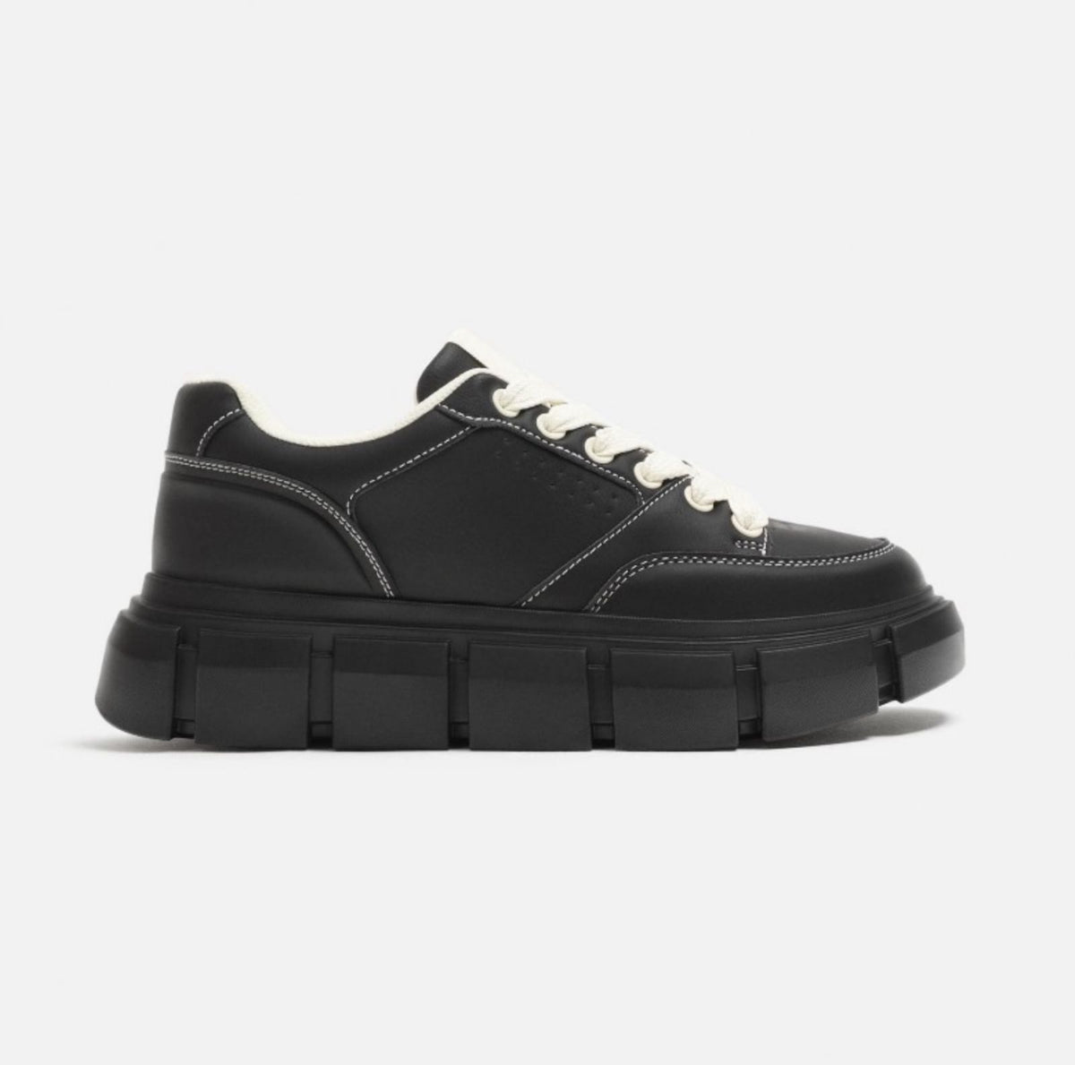 Zara Chunky Black White