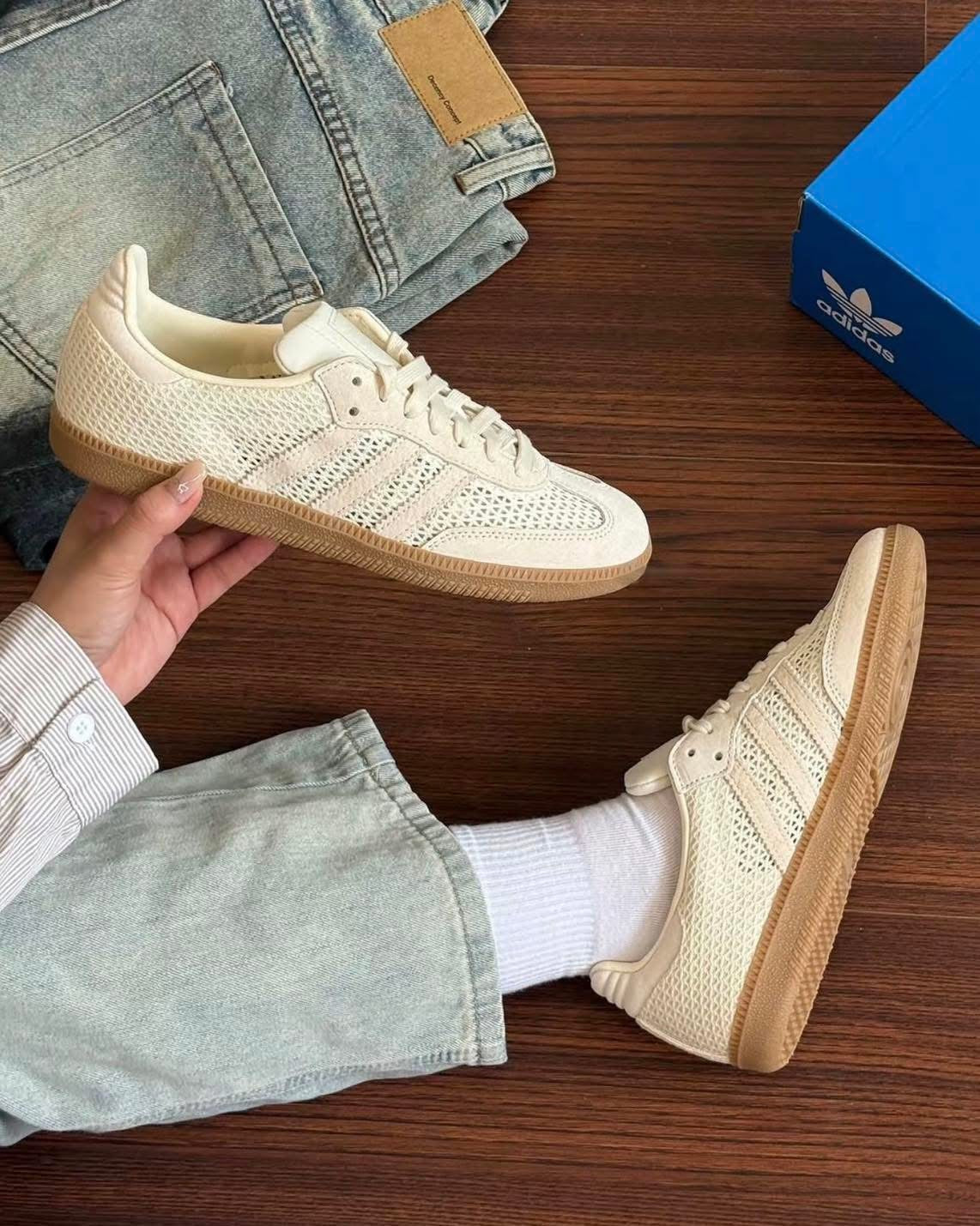 Adidas Samba OG White Caramel