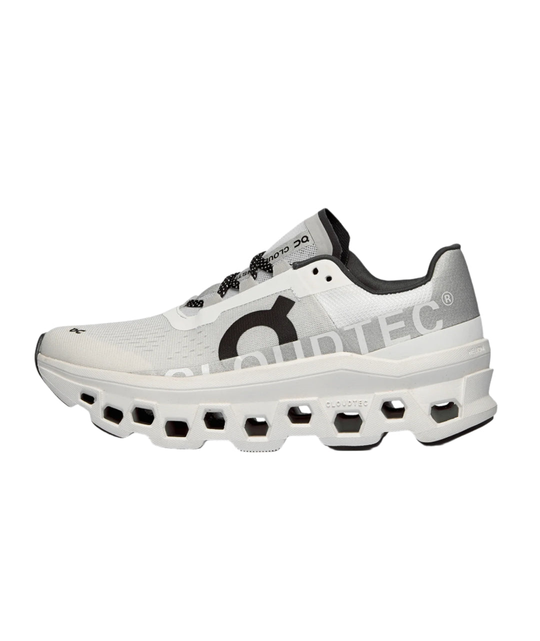On Running Cloudmonster White and Black