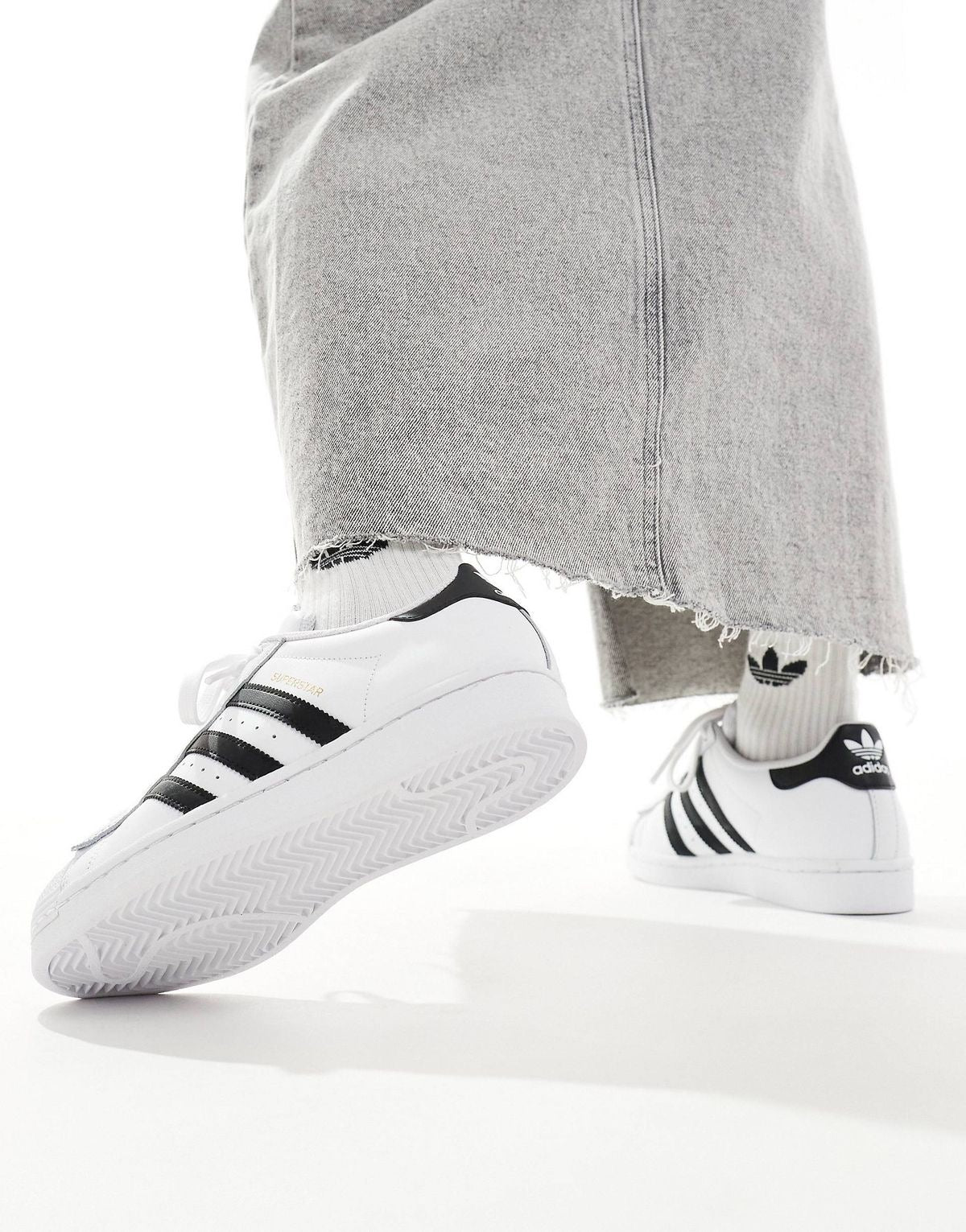 Adidas Superstar Black Stripes