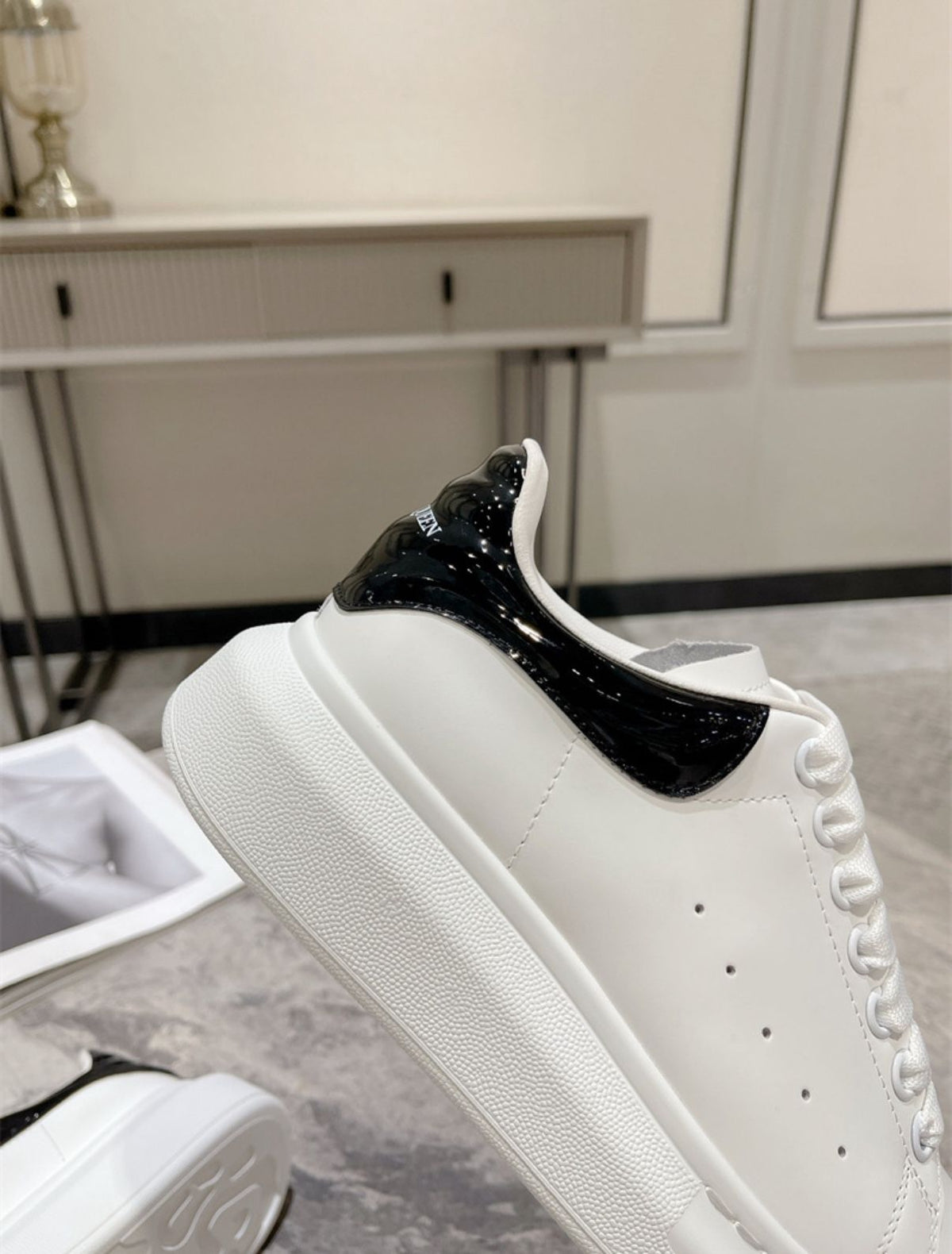 Alexander McQueen White x Black Glosse