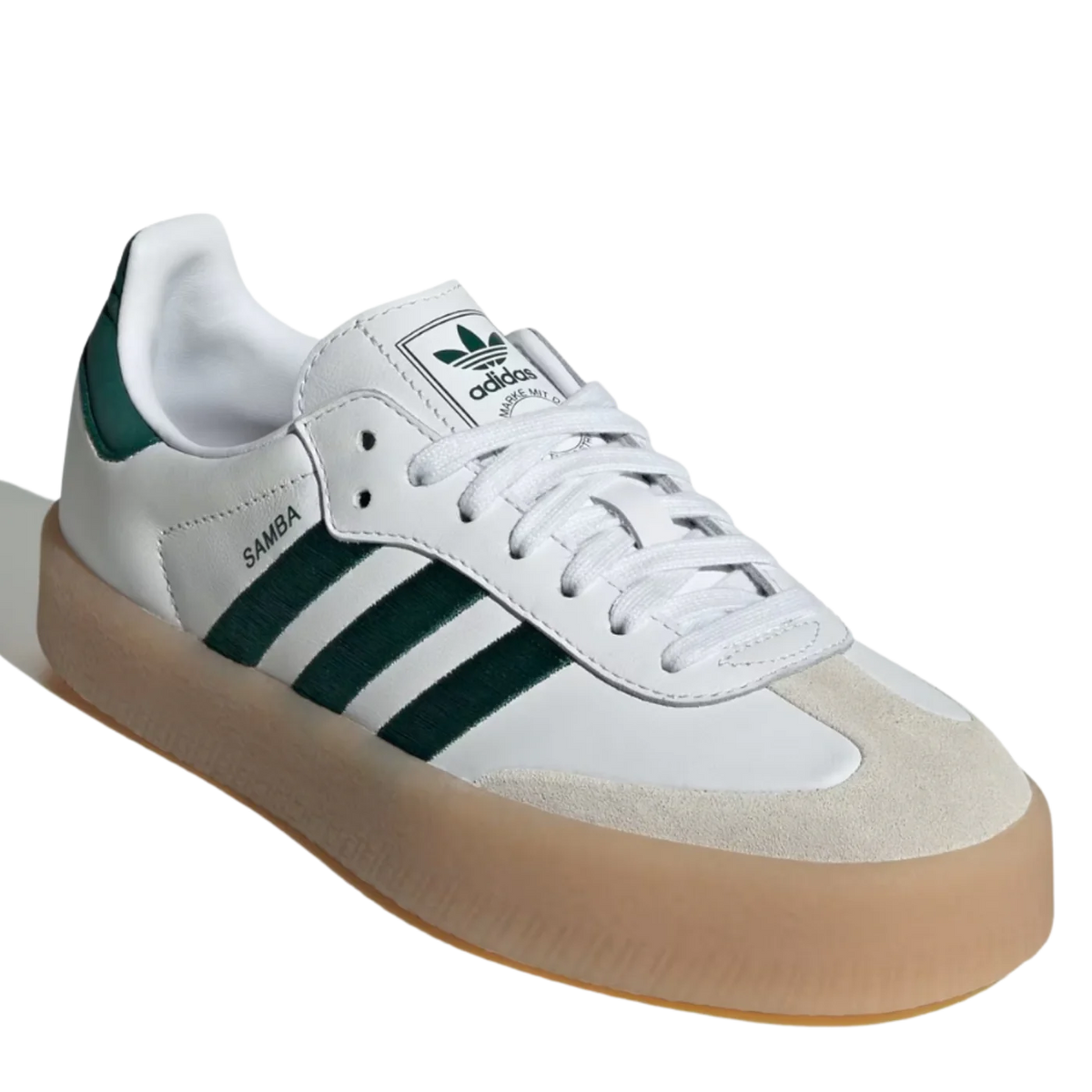 Adidas Samba White Green Gum
