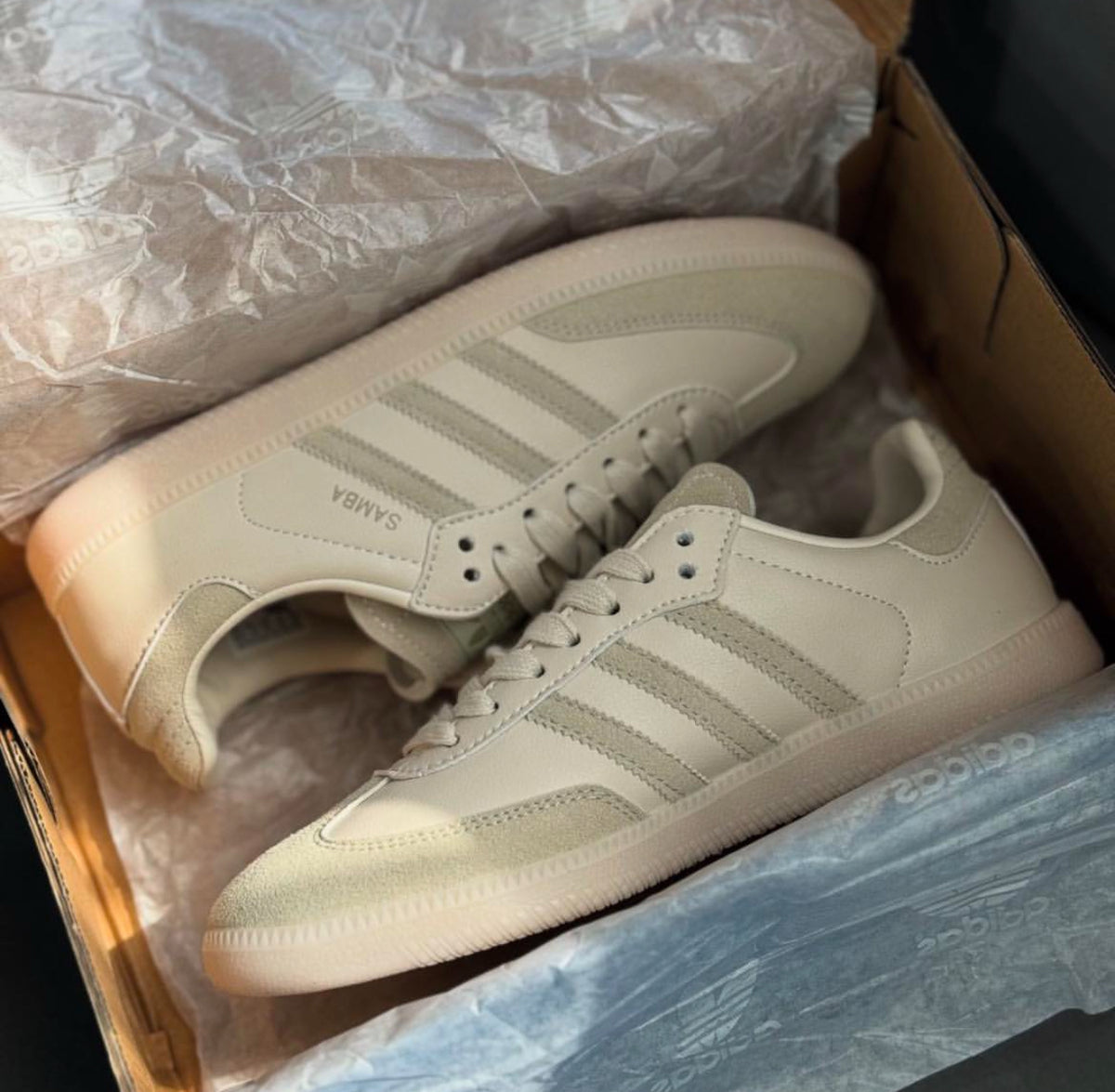 Adidas Samba Beige