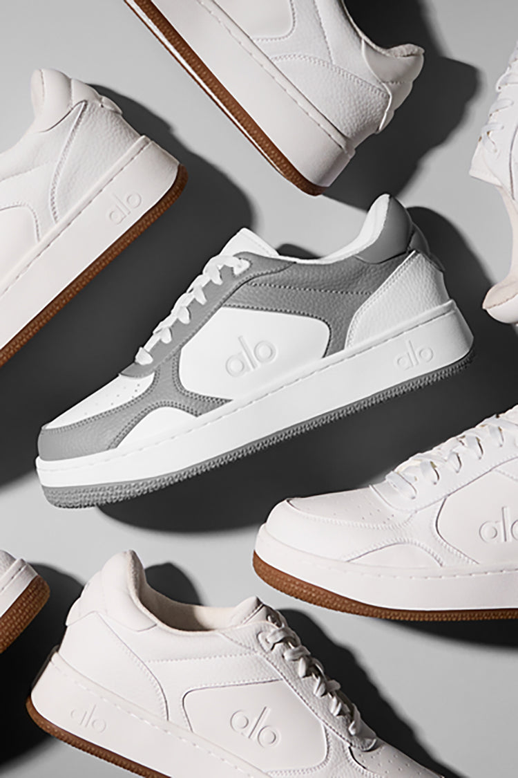 Alo Yoga Shoes White Grey