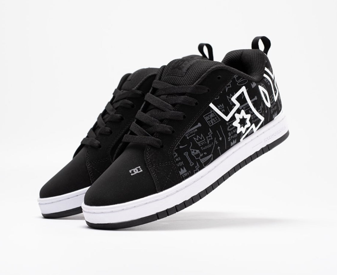 DC Court Graffik Full Black