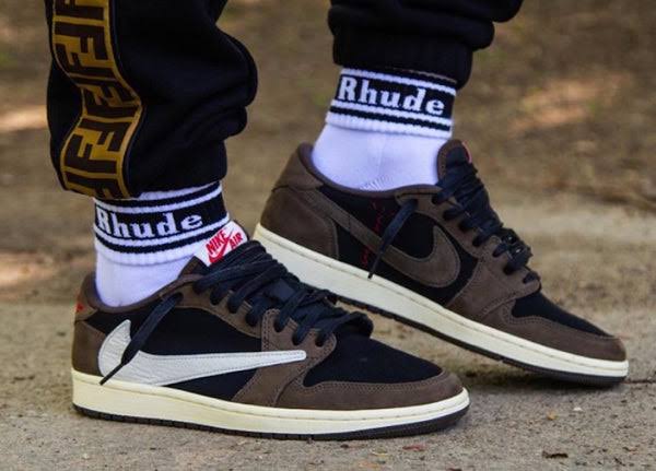 Nike Air Jordan 1 Travis Scott Low Mocha