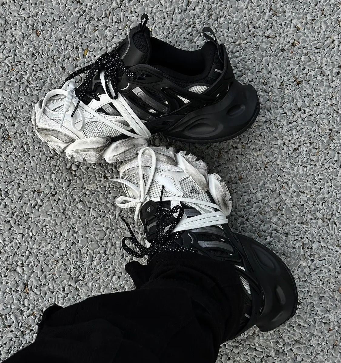 Adidas XLG Runner Deluxe White Black