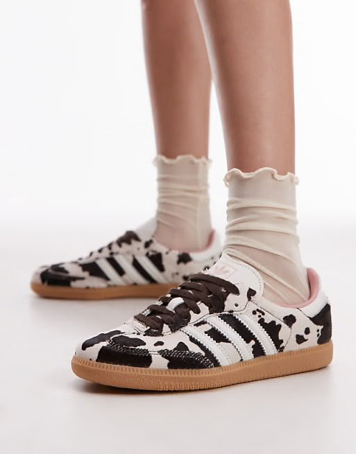 Adidas Samba Cow Print