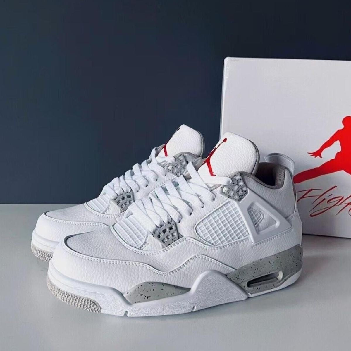 Nike Air Jordan 4 Oreo White