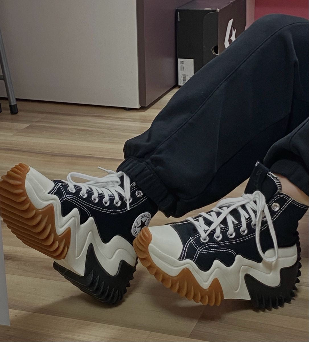 Converse Run Star Motion Black