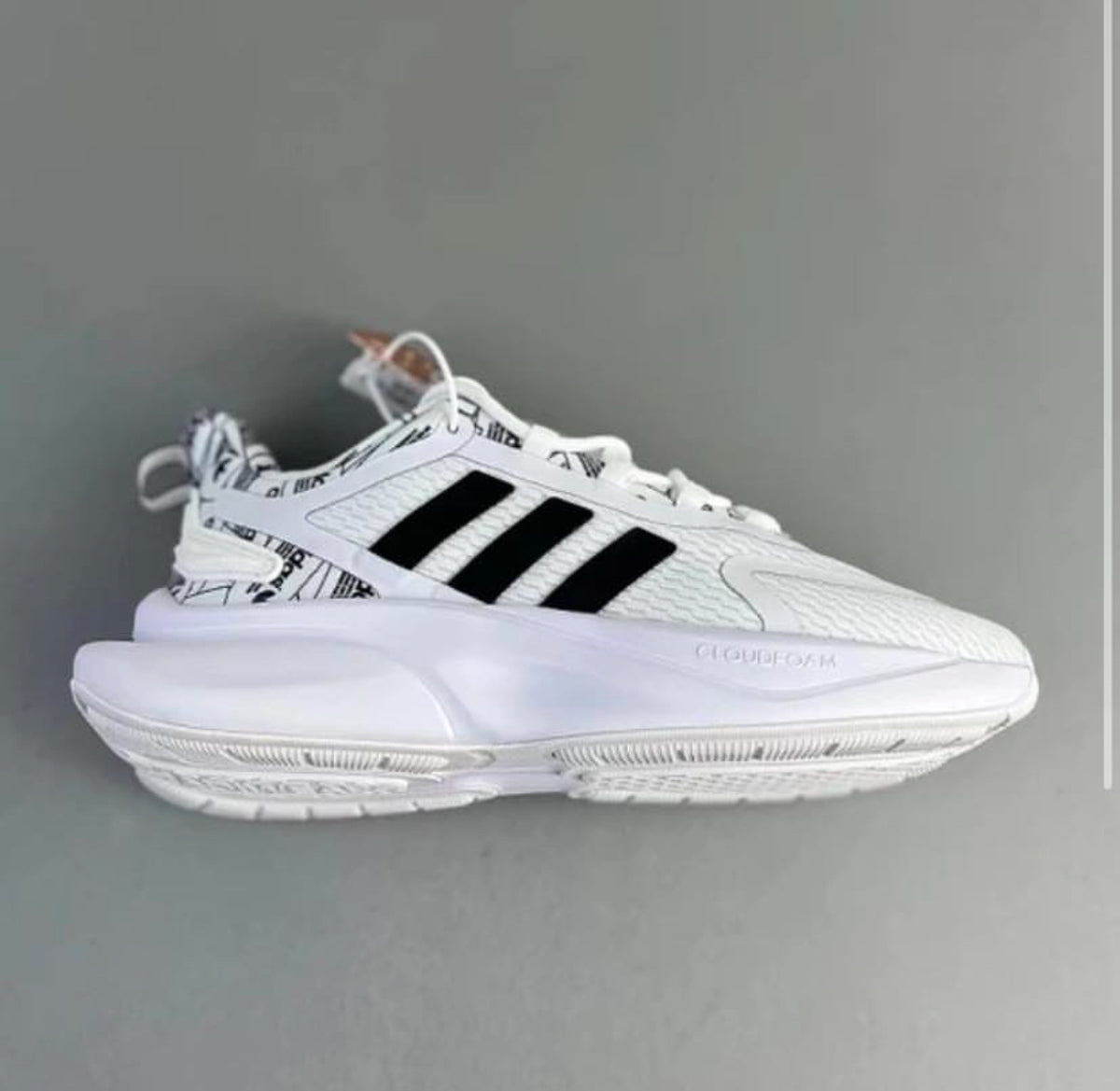 Adidas Alphabounce White Blue