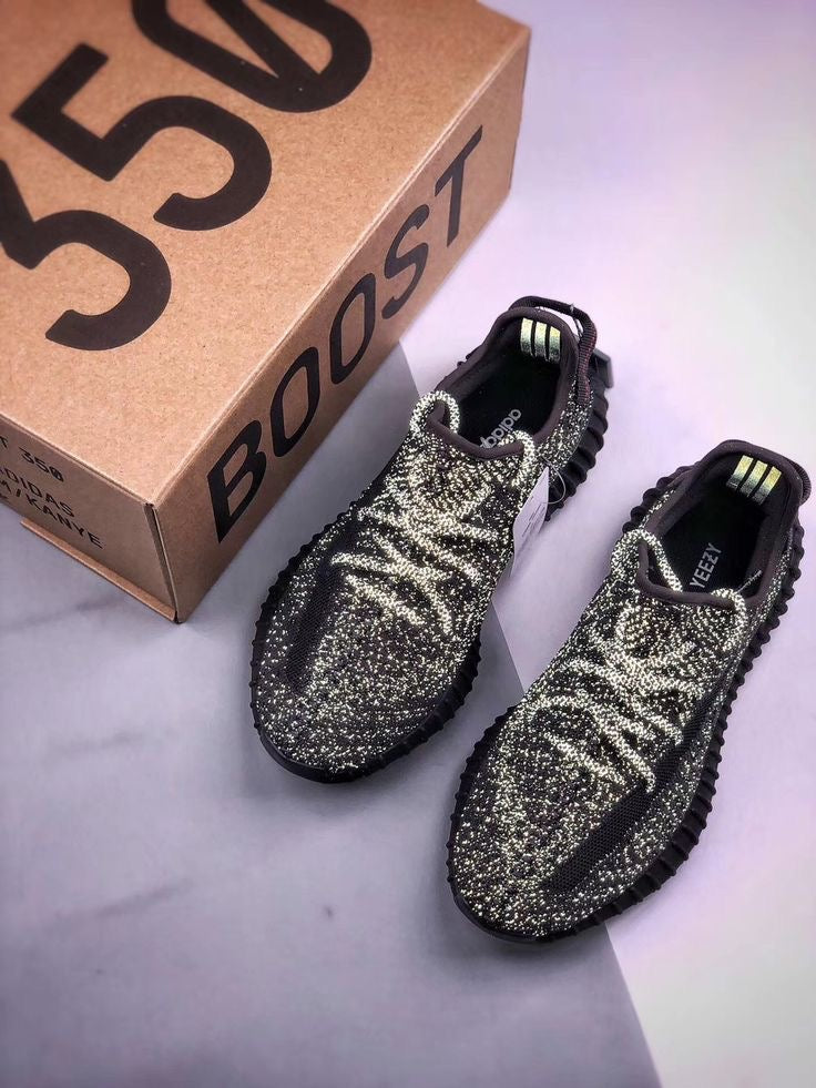 Adidas Yeezy 350 Black Reflective