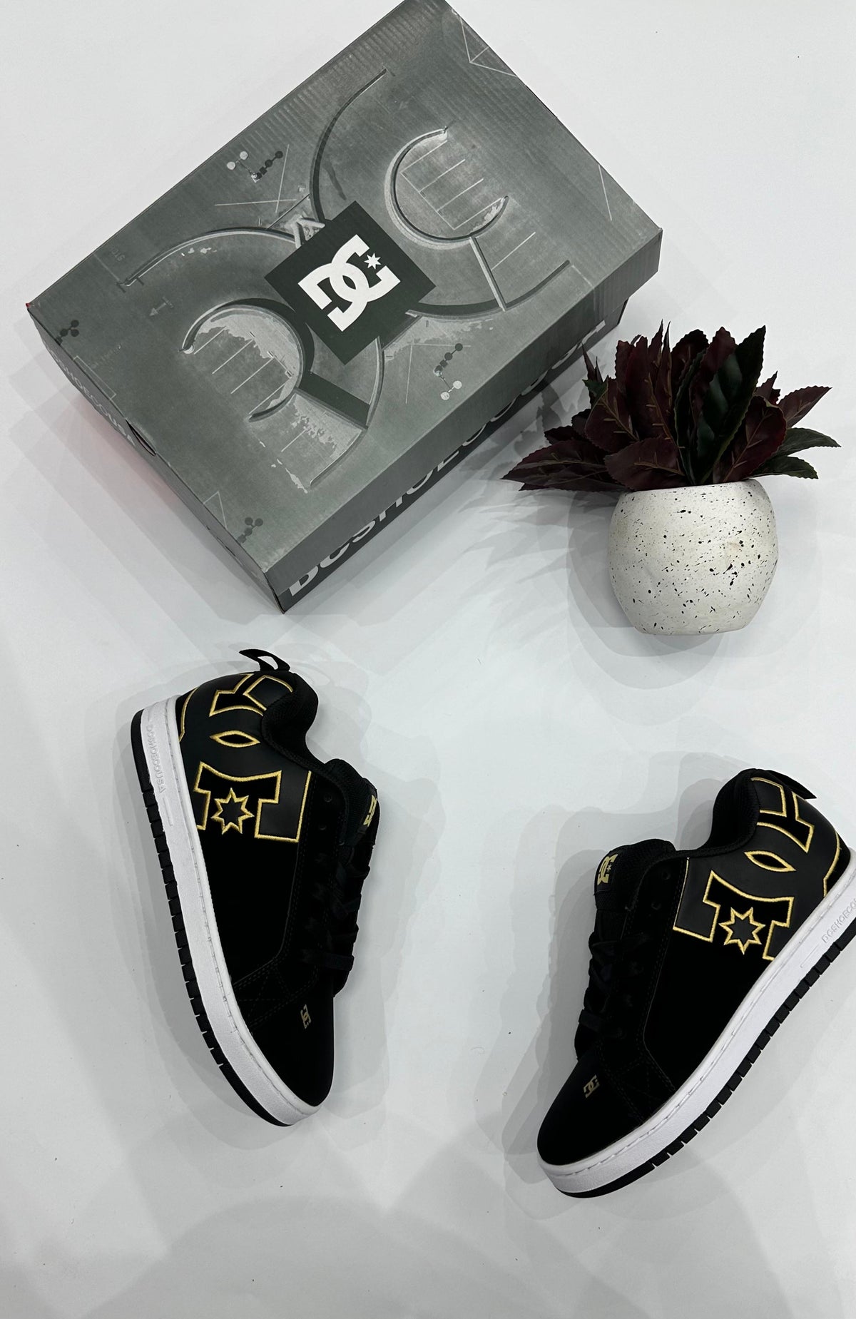 DC Court Graffik Black Gold