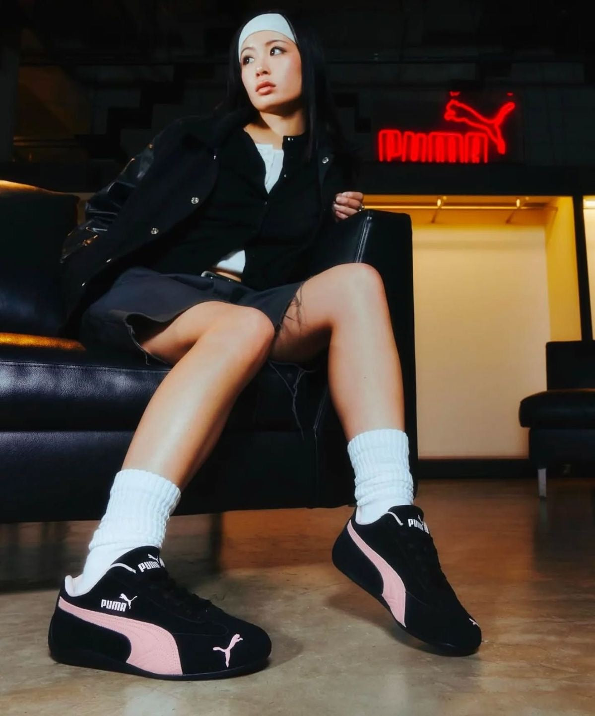 Puma Speedcat Black Mauve Mist