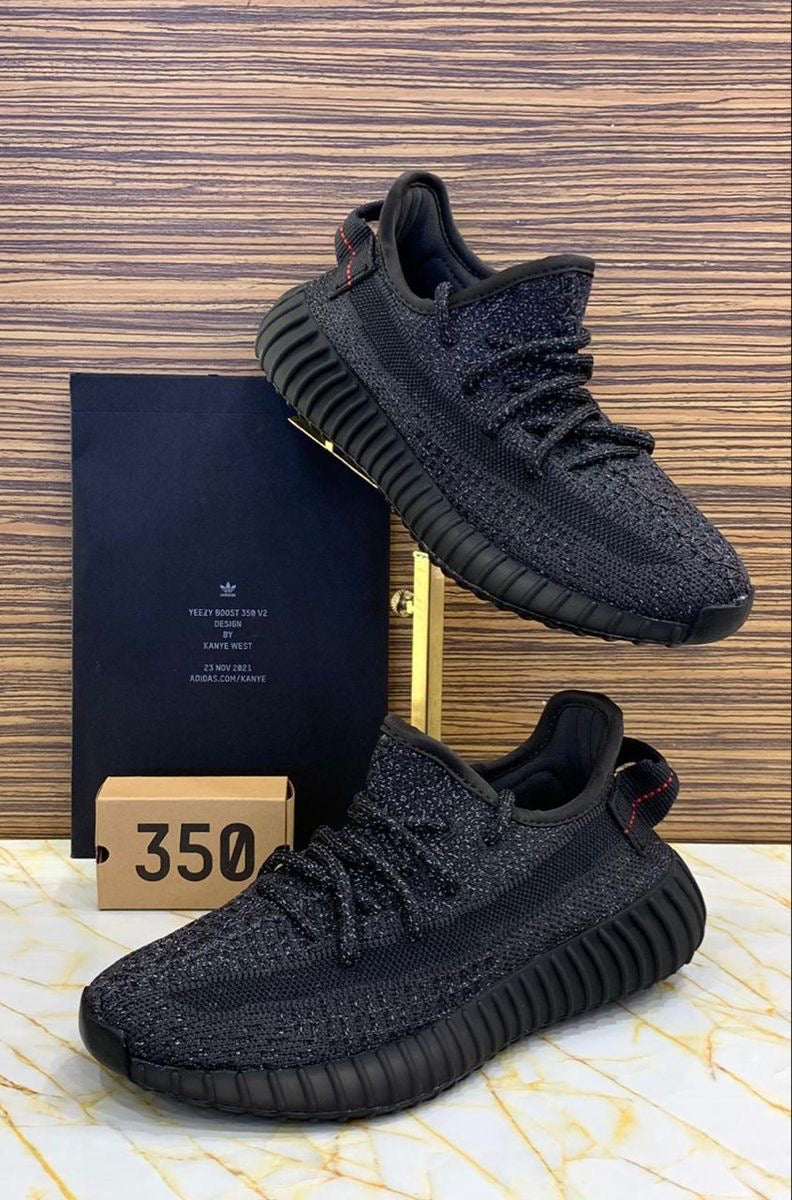 Adidas Yeezy 350 Black Reflective