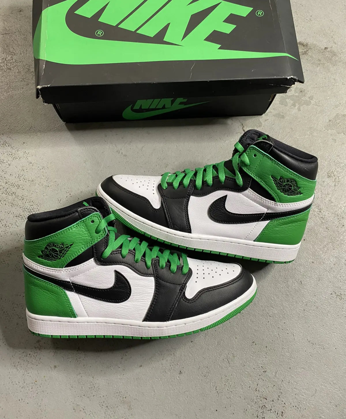 Nike Air Jordan 1 Lucky Green