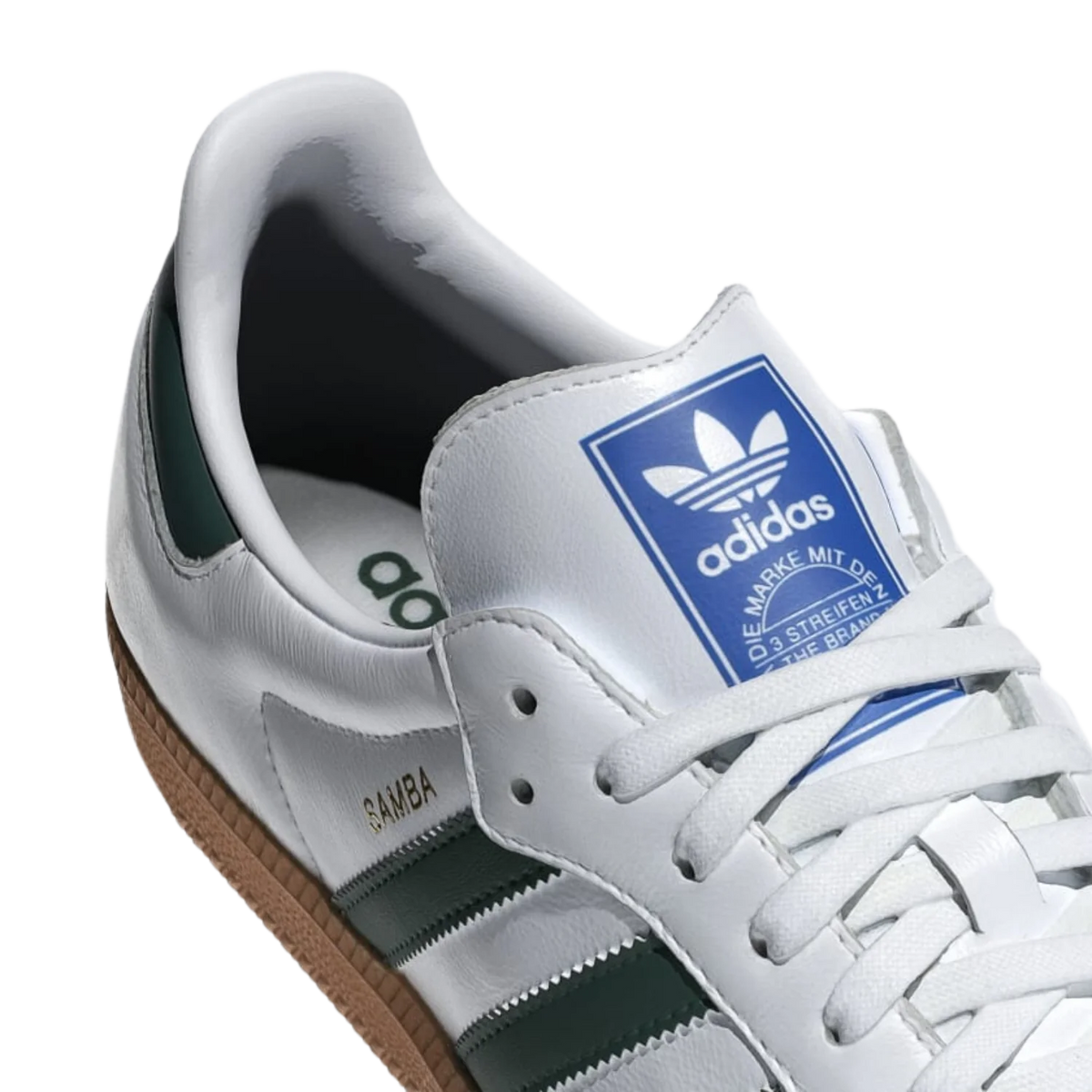 Adidas Samba White Green Gum