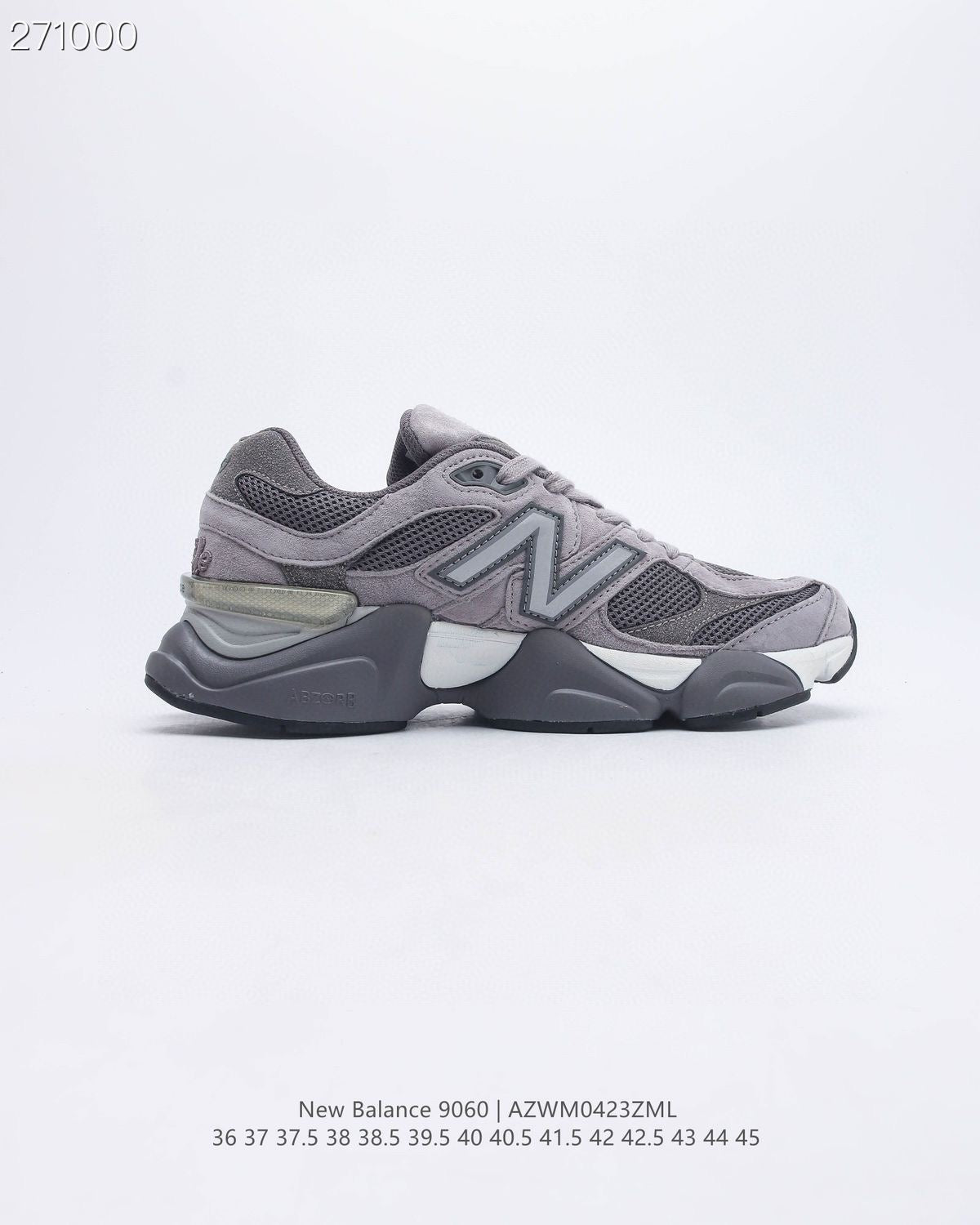 New Balance 9060 Grey Styling